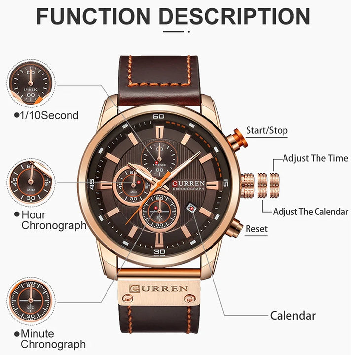 TIMELANE - AVIATOR MEN'S WATCH